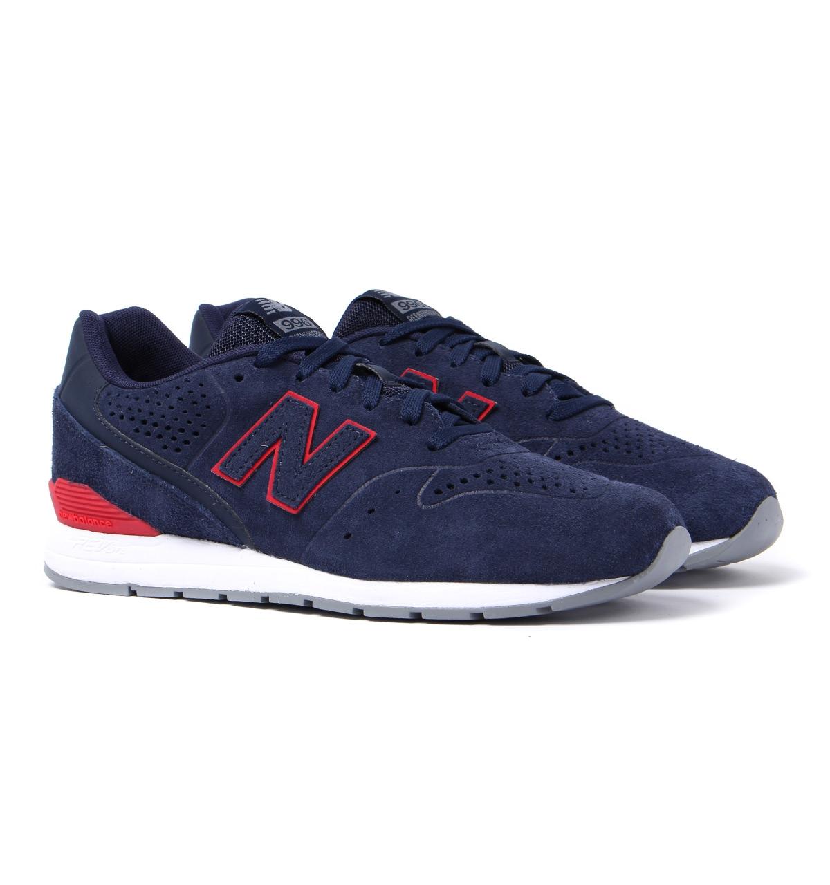 Lyst - New Balance 996 Navy Suede Trainers in Blue for Men