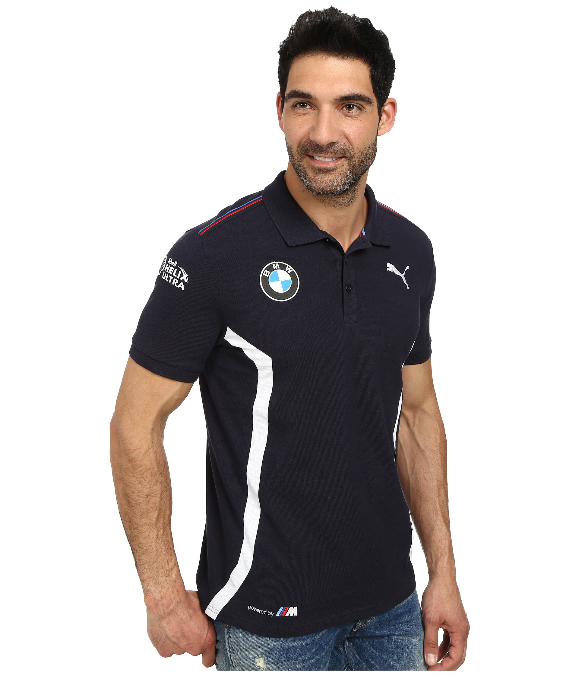 Lyst - Puma Bmw Team Polo in Blue for Men