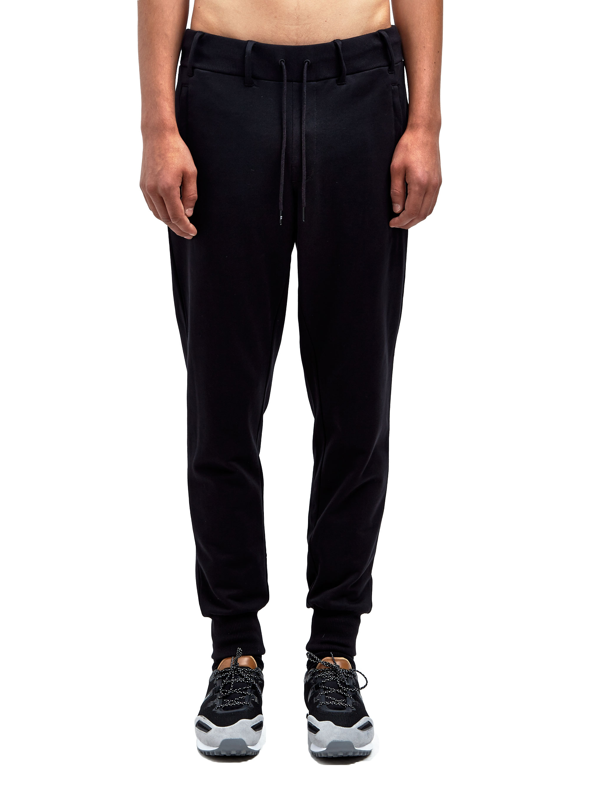 Y-3 Mens Classic Fit Cuff Pants in Black for Men | Lyst
