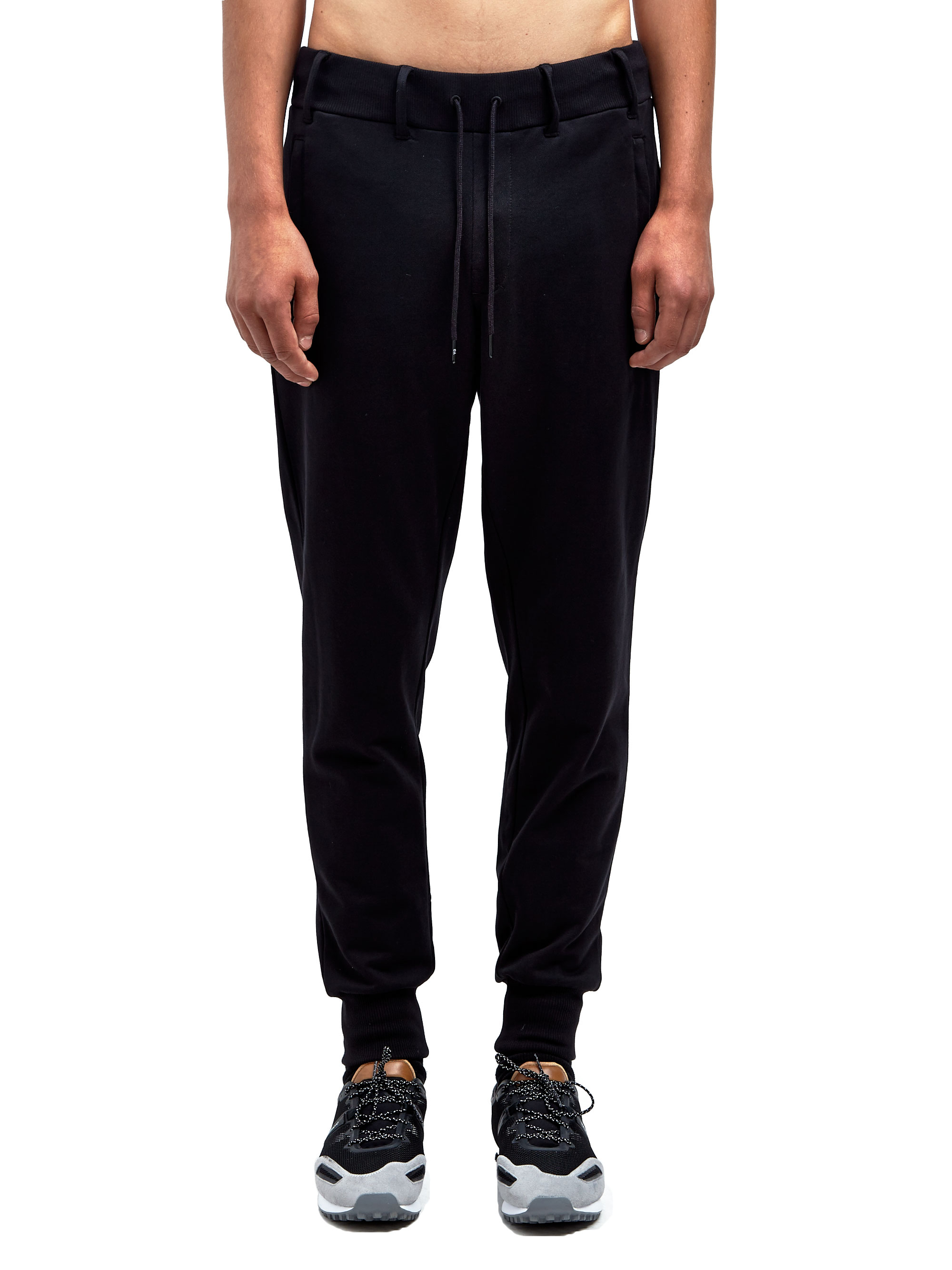 Y3 Mens Classic Fit Cuff Pants in Black for Men Lyst