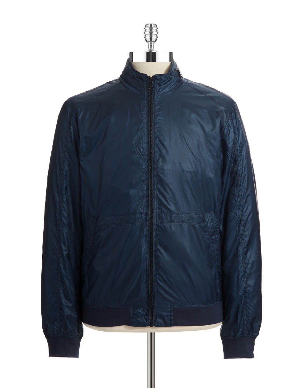 Hugo Boss Cobeen Lightweight Jacket in Blue for Men (Dark Blue) | Lyst