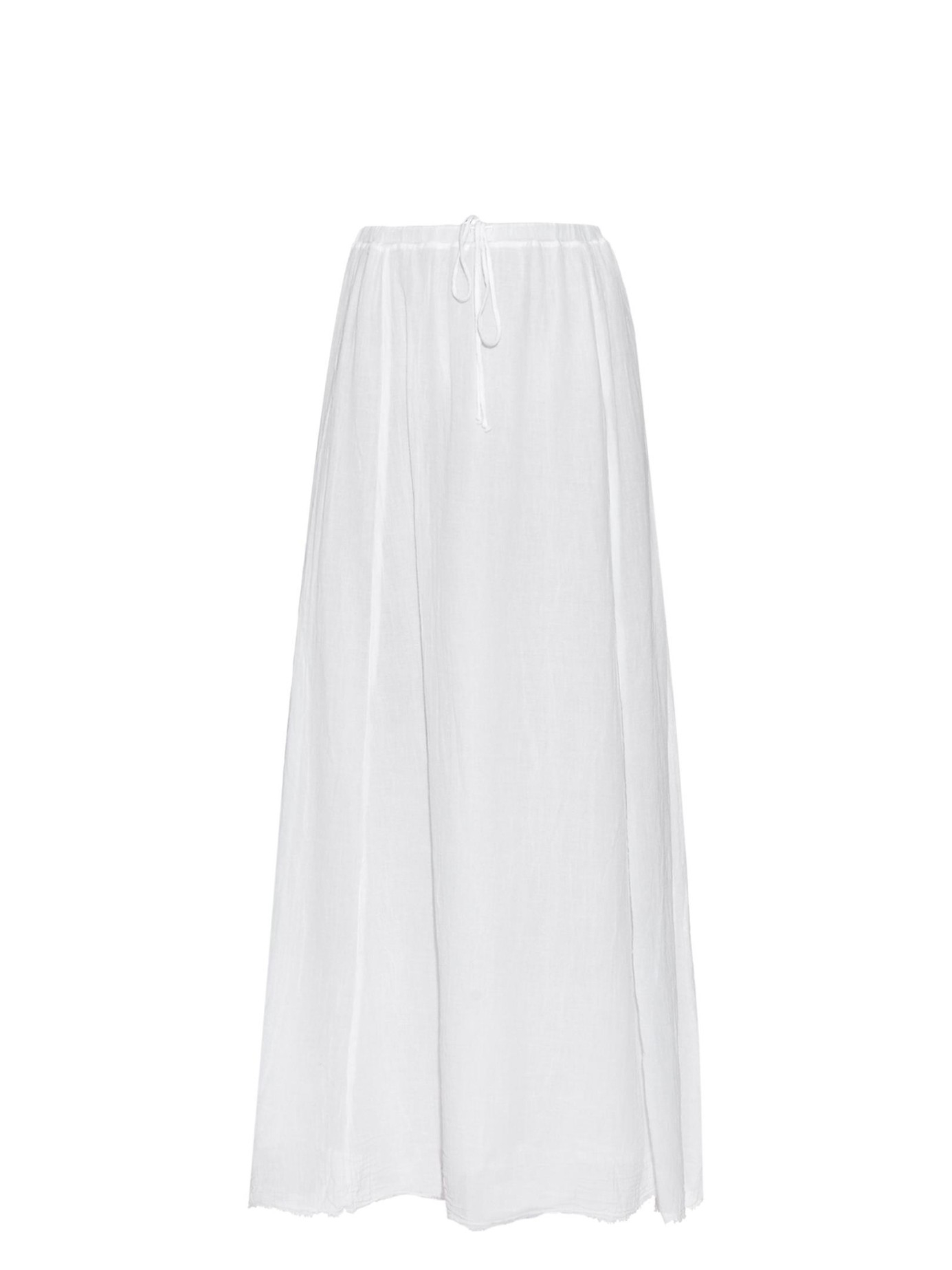 Lyst - Velvet By Graham & Spencer Cotton-Gauze Maxi Skirt in White