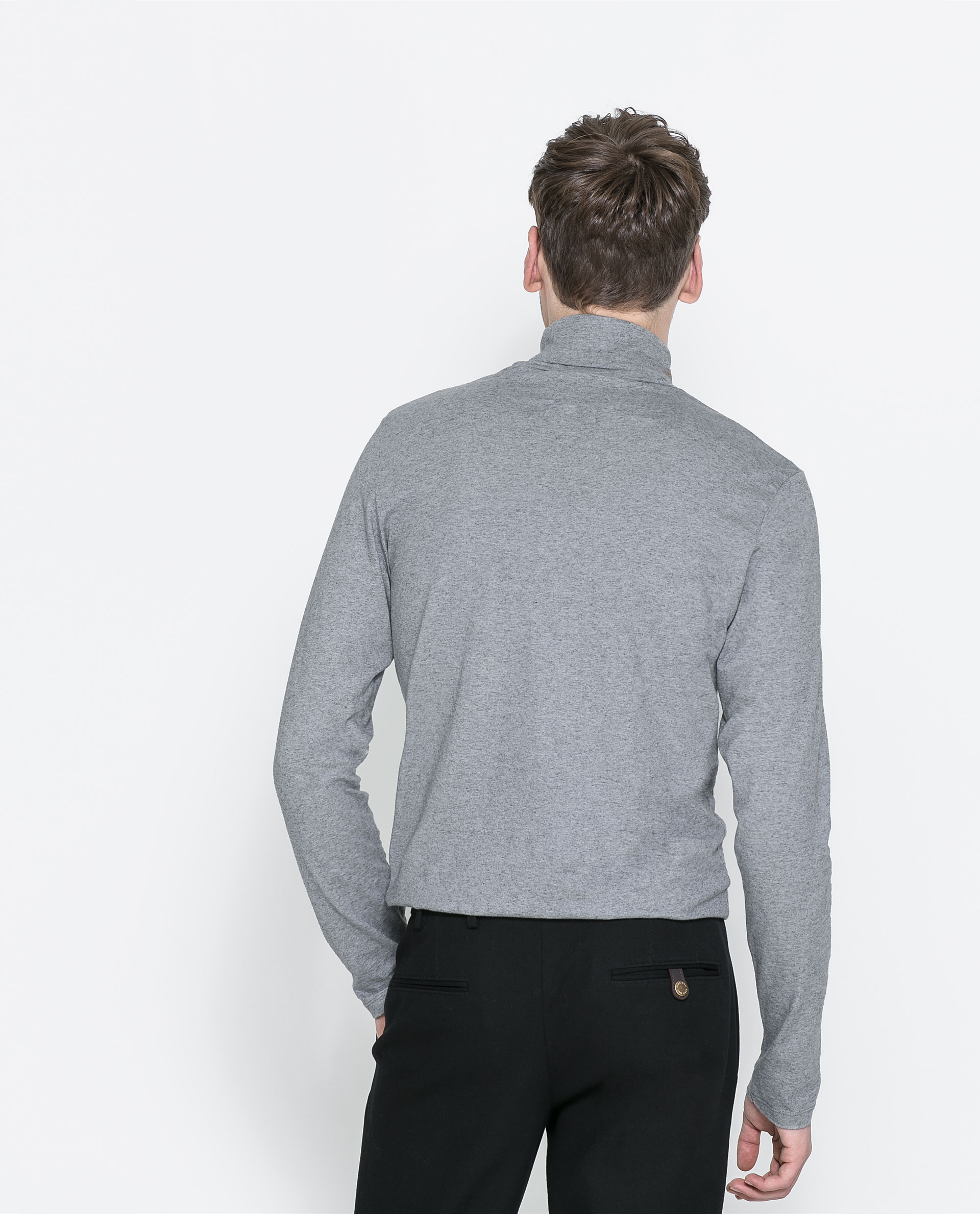 turtleneck men tshirt