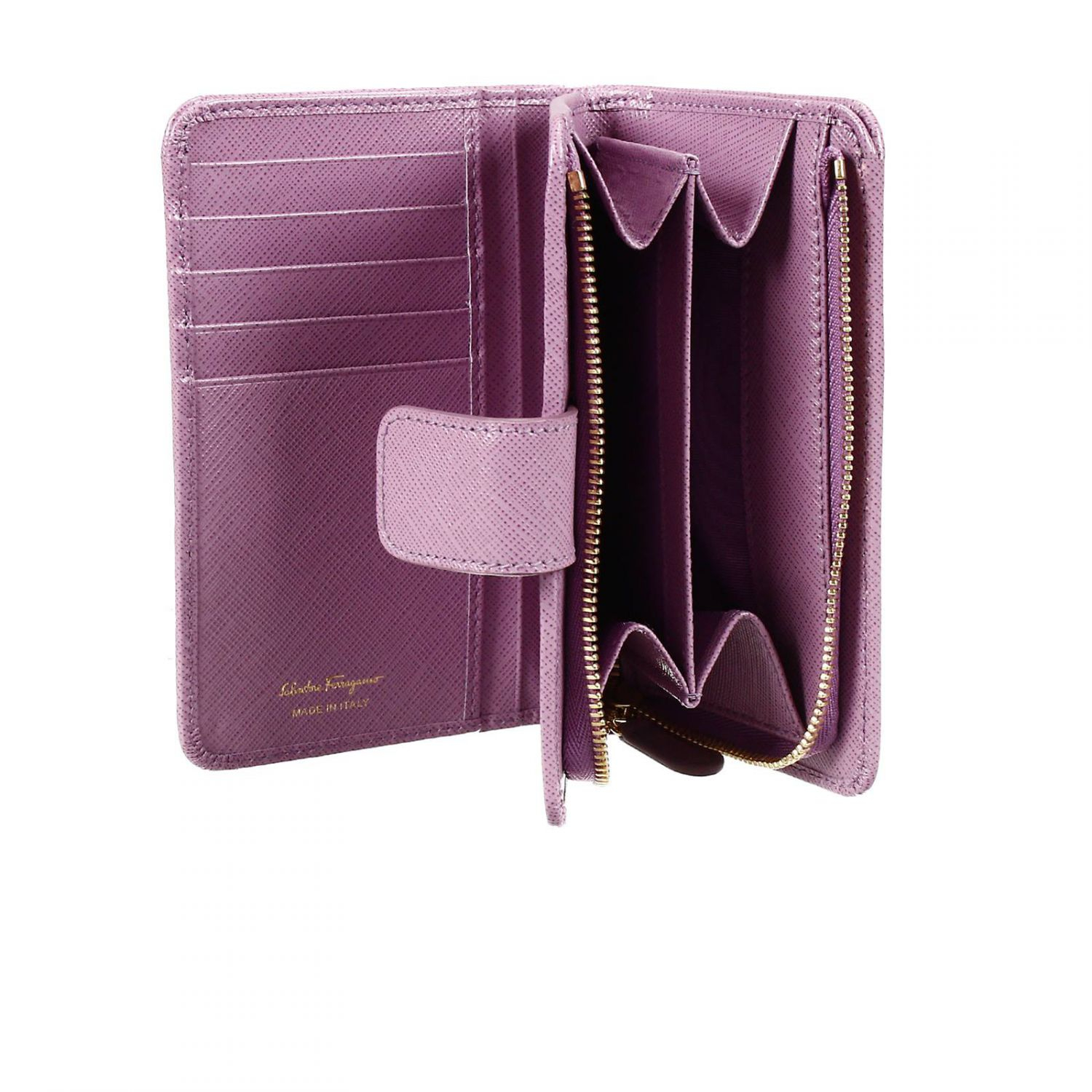 Lyst - Ferragamo Wallet Woman in Purple