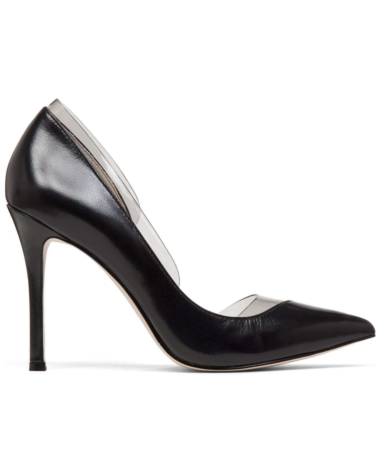 Lyst Bcbgeneration Tricky Vinyl Pumps in Black