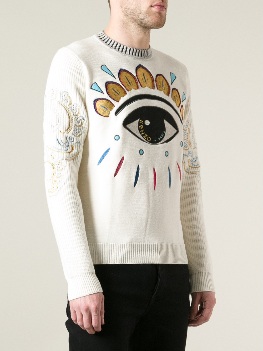 mens kenzo eye jumper