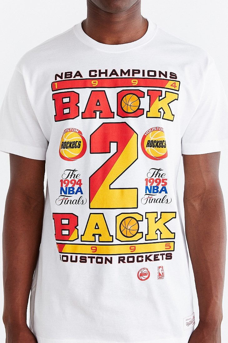 houston rockets mitchell and ness shirt