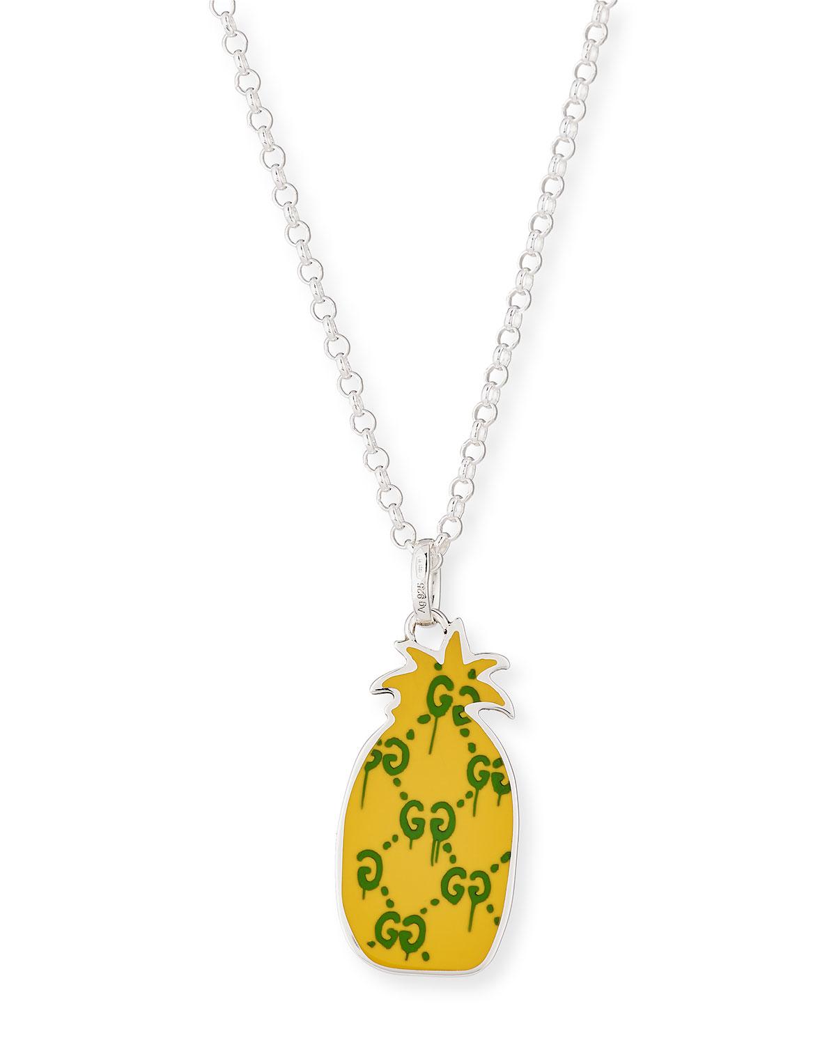 (W2C) Gucci Pineapple Necklace : DesignerReps