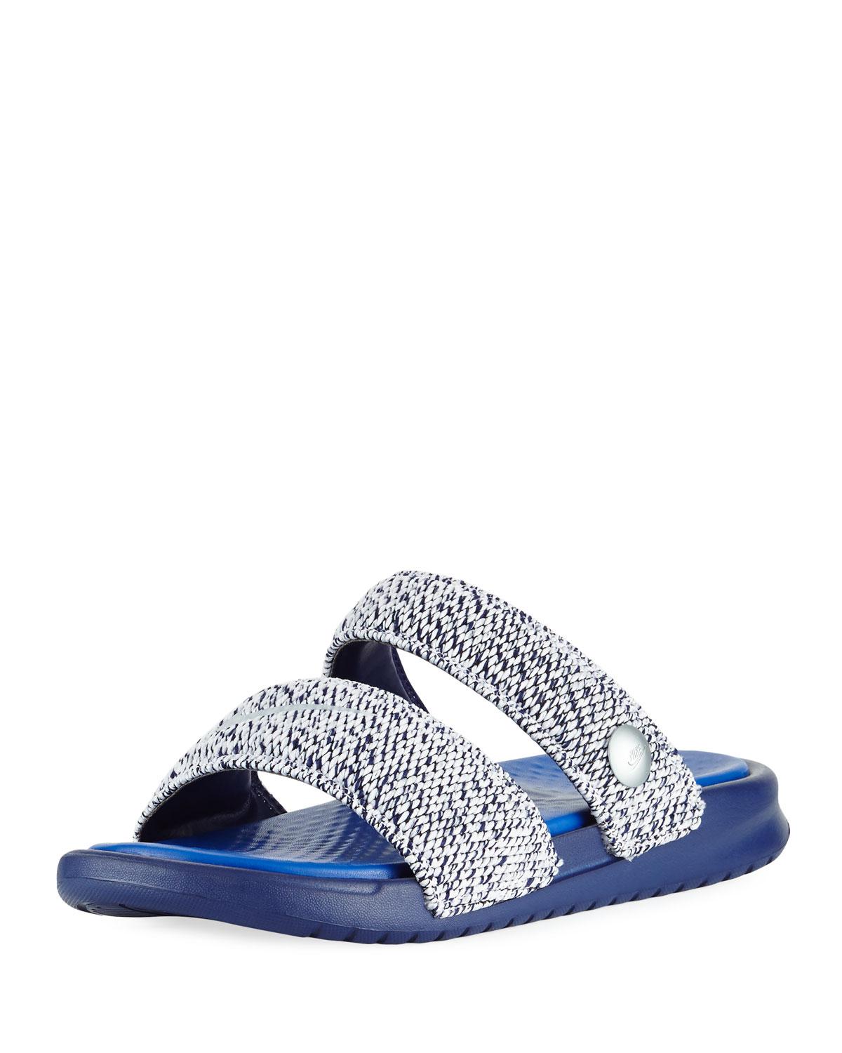 Lyst - Nike X Pigalle Benassi Duo Ultra Slide Sandal in Blue Gallery