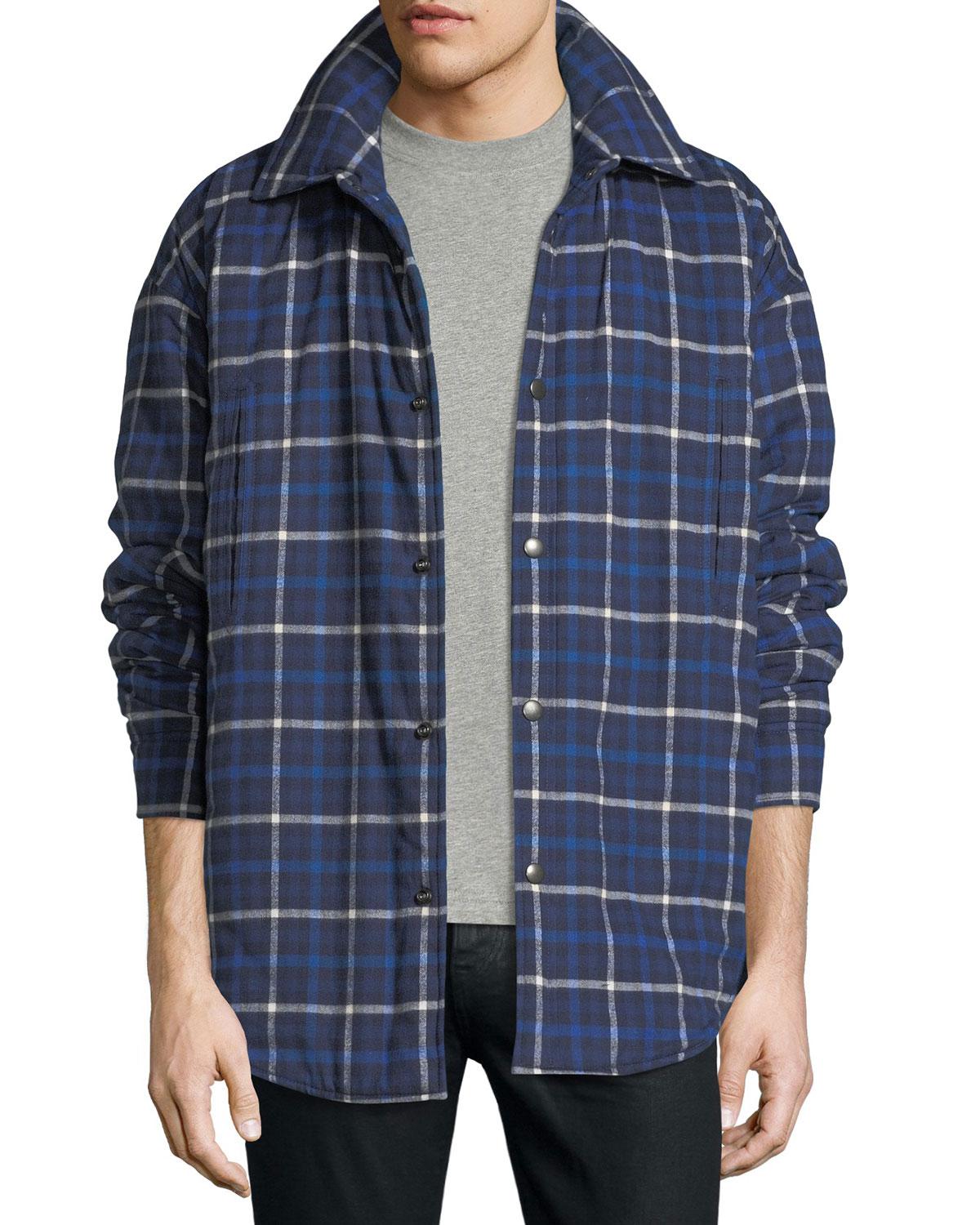 ayacucho flannel padded shirt