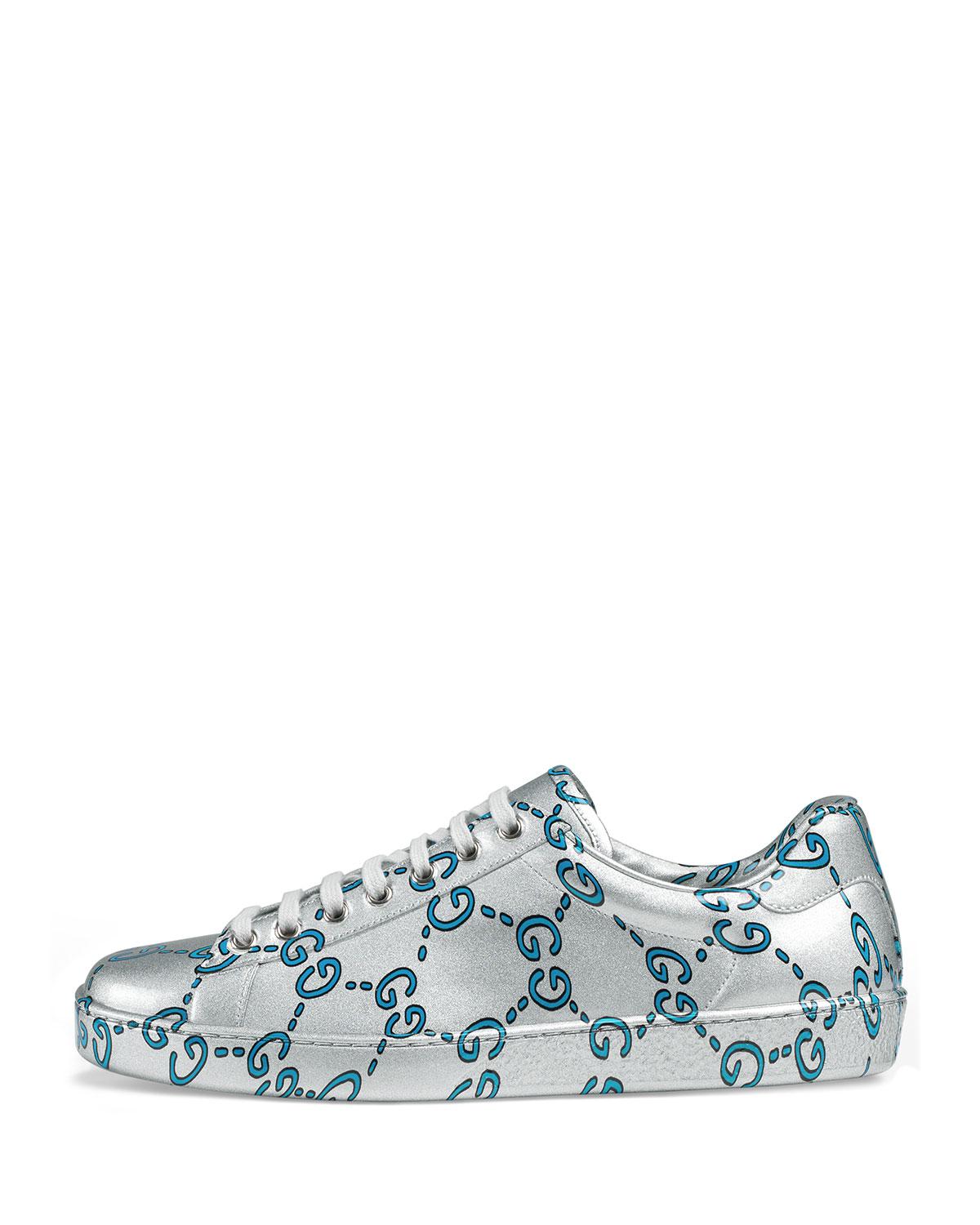 ace gg coated leather sneaker