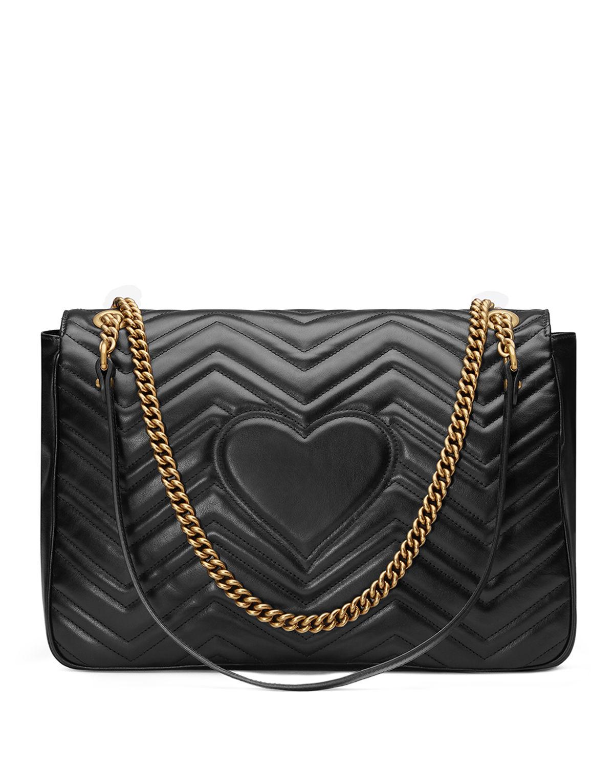 gucci gg marmont quilted leather shoulder bag