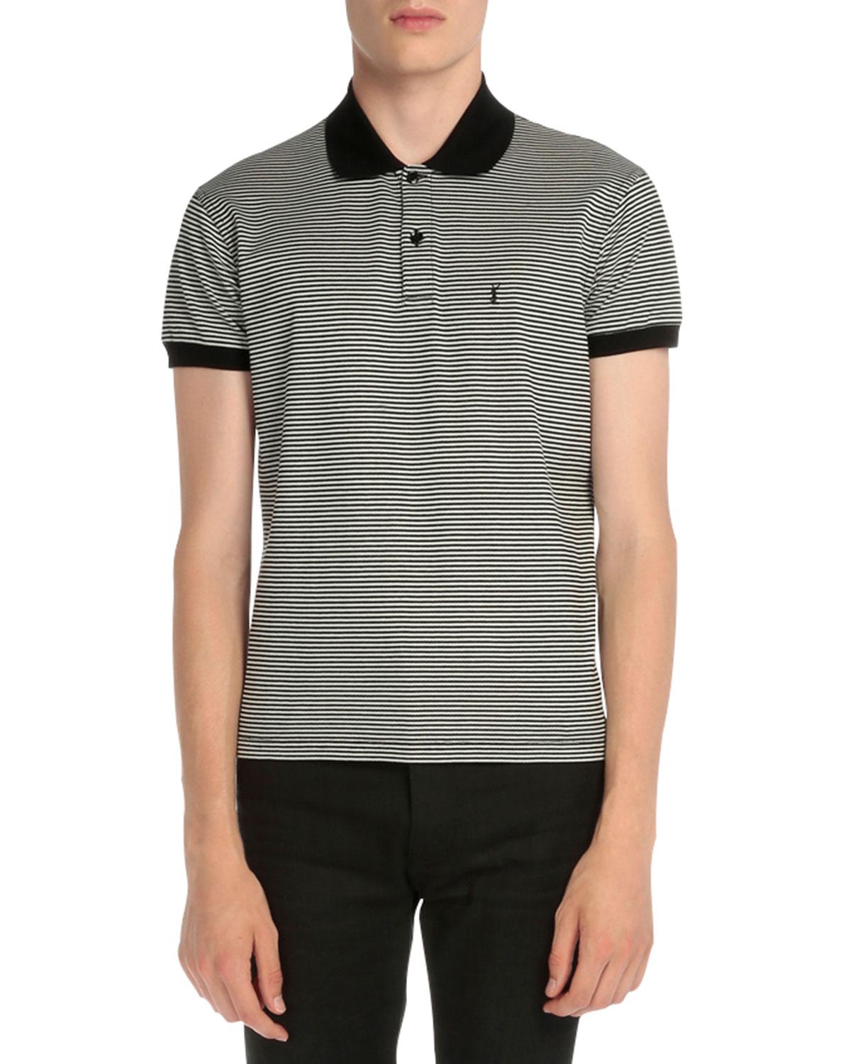 saint laurent mens polo