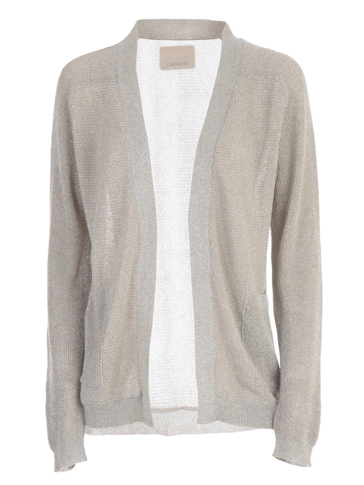 Lyst - Laneus Cardigan Lurex in Metallic