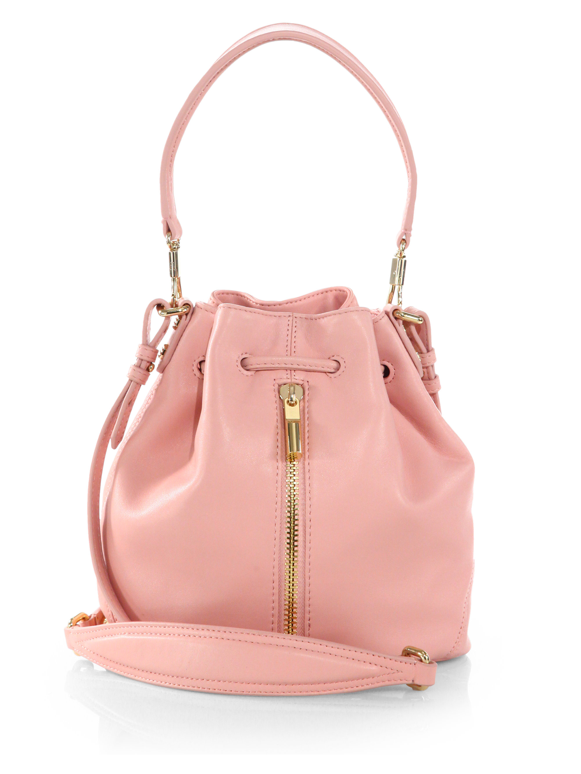 Elizabeth And James Cynnie Mini Bucket Bag in Pink | Lyst