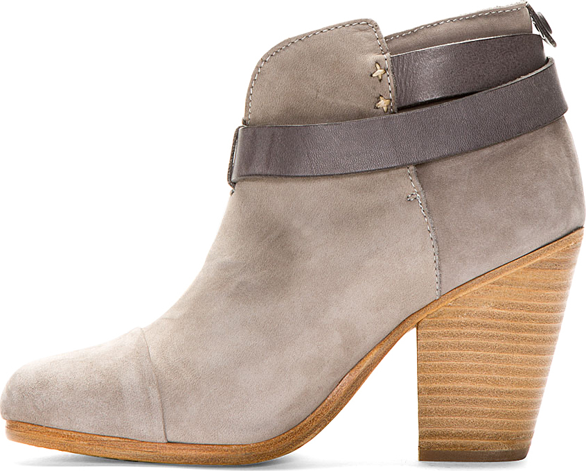 grey wool boots