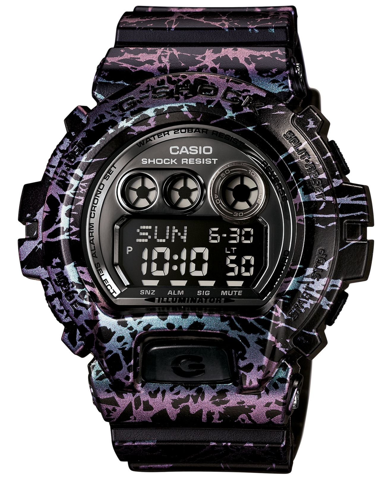 g shock violet