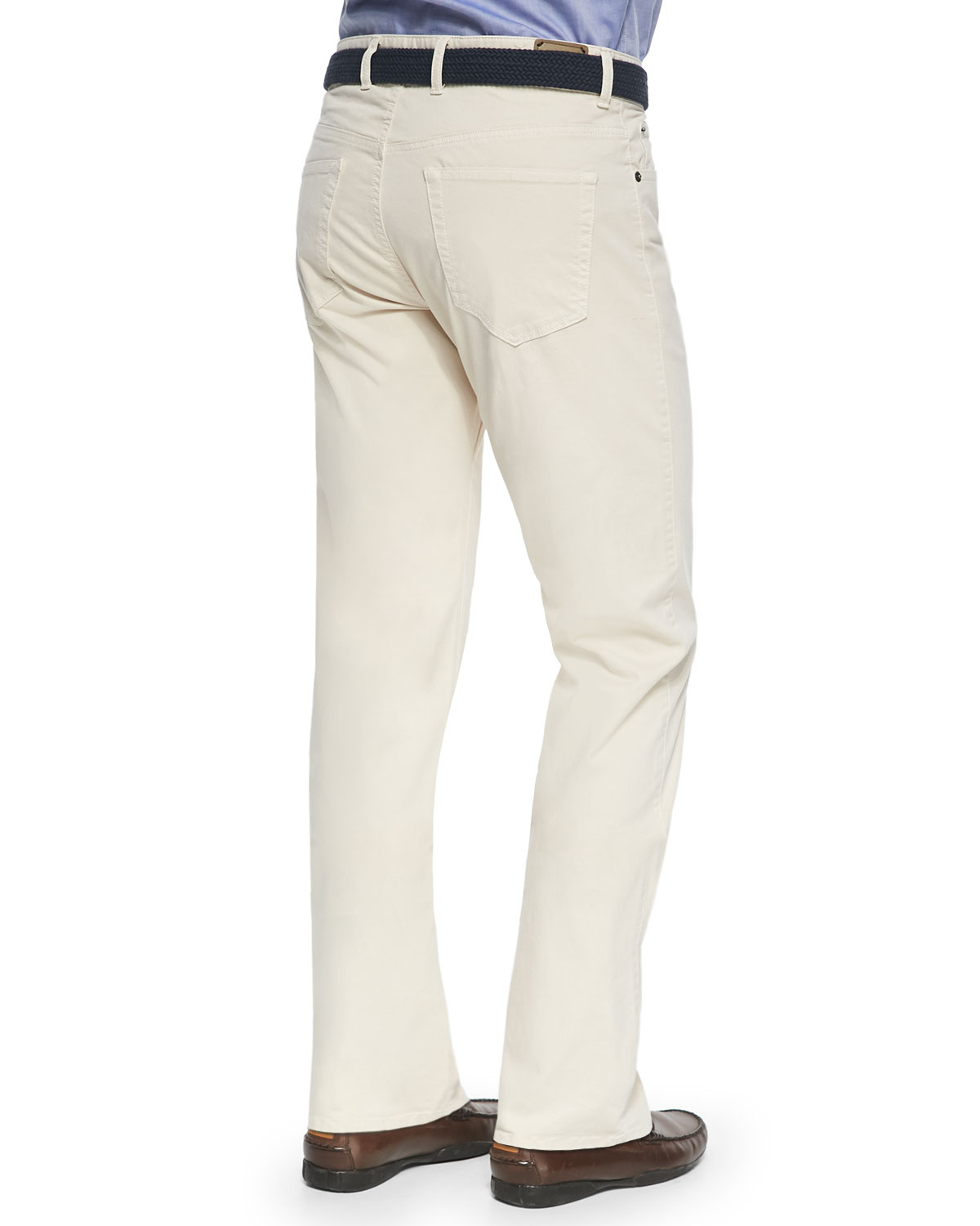 white warm up pants