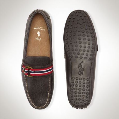 Polo Ralph Lauren Willem Ribbon Loafer in Brown for Men | Lyst