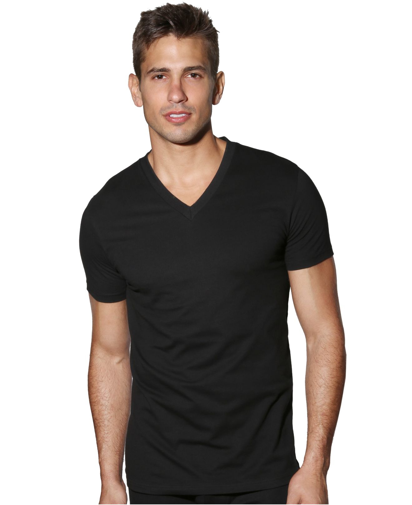 levis black mens 100 series v neck t shirt 4 pack product 1 21441448 1 605422596 normal