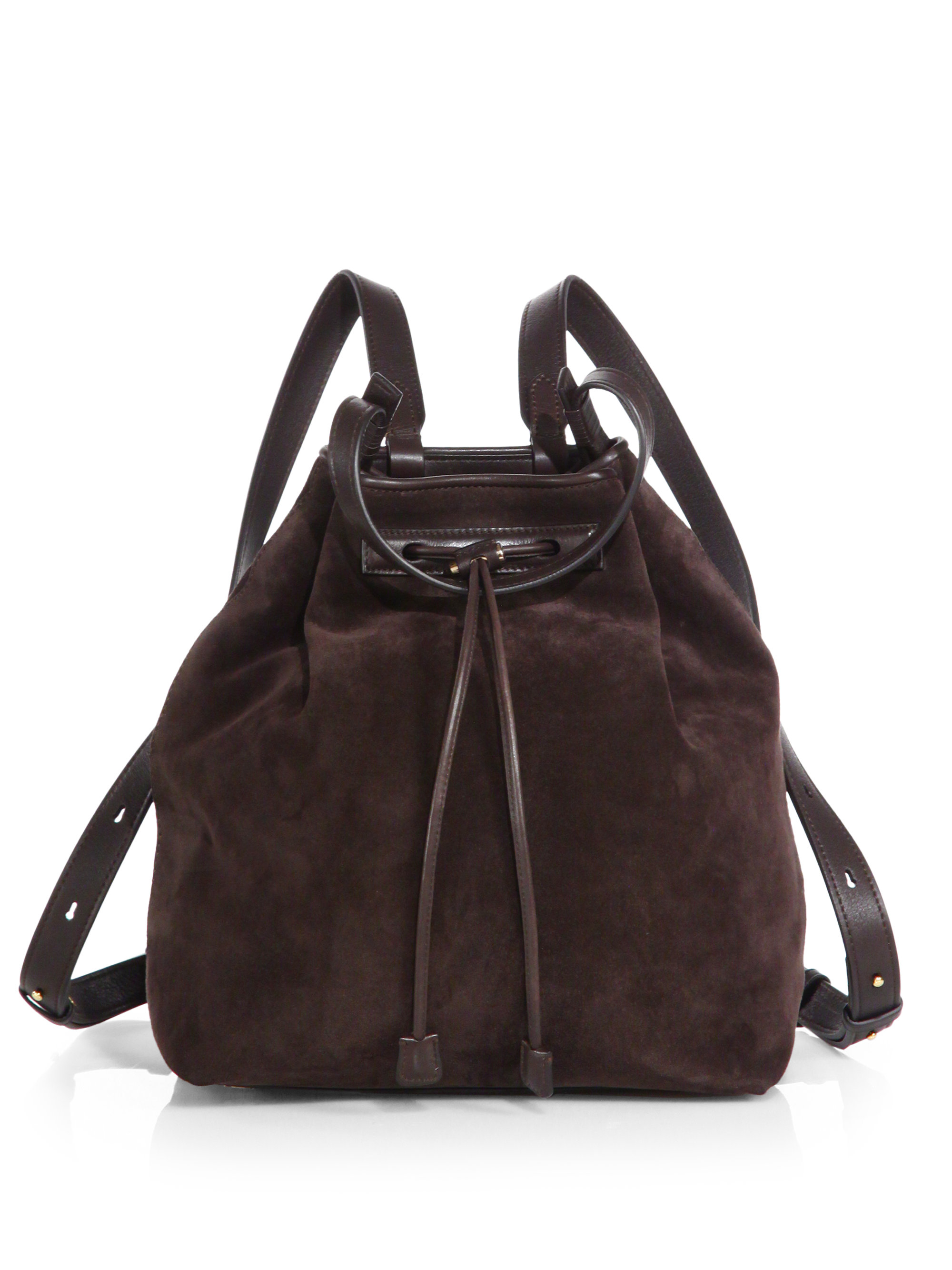 The row Backpack 9 in Brown | Lyst