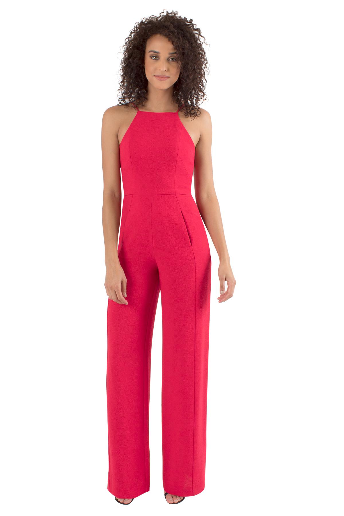 Lyst - Black Halo Joaquin Jumpsuit in Red
