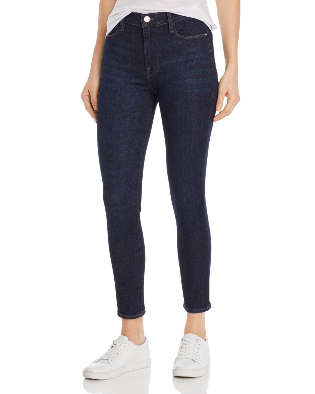 frame denim le high skinny