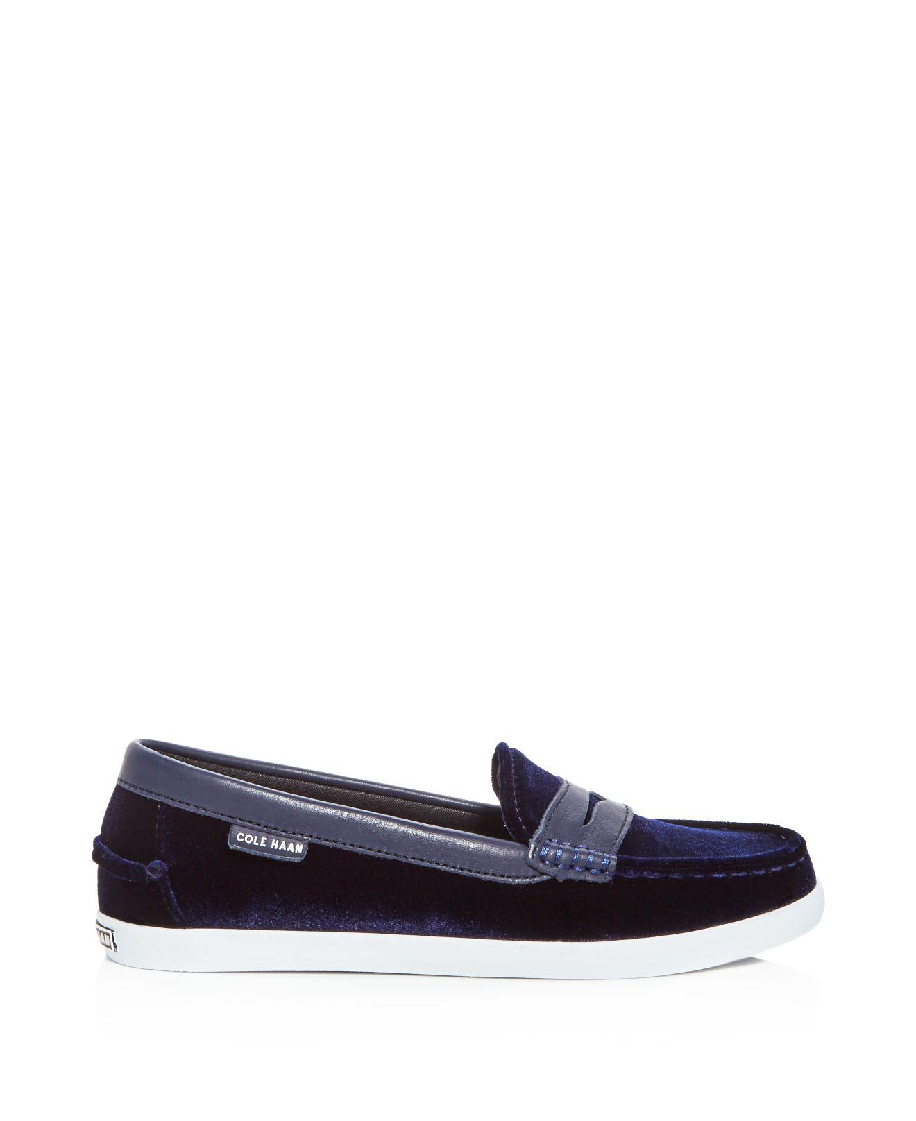 cole haan velvet shoes
