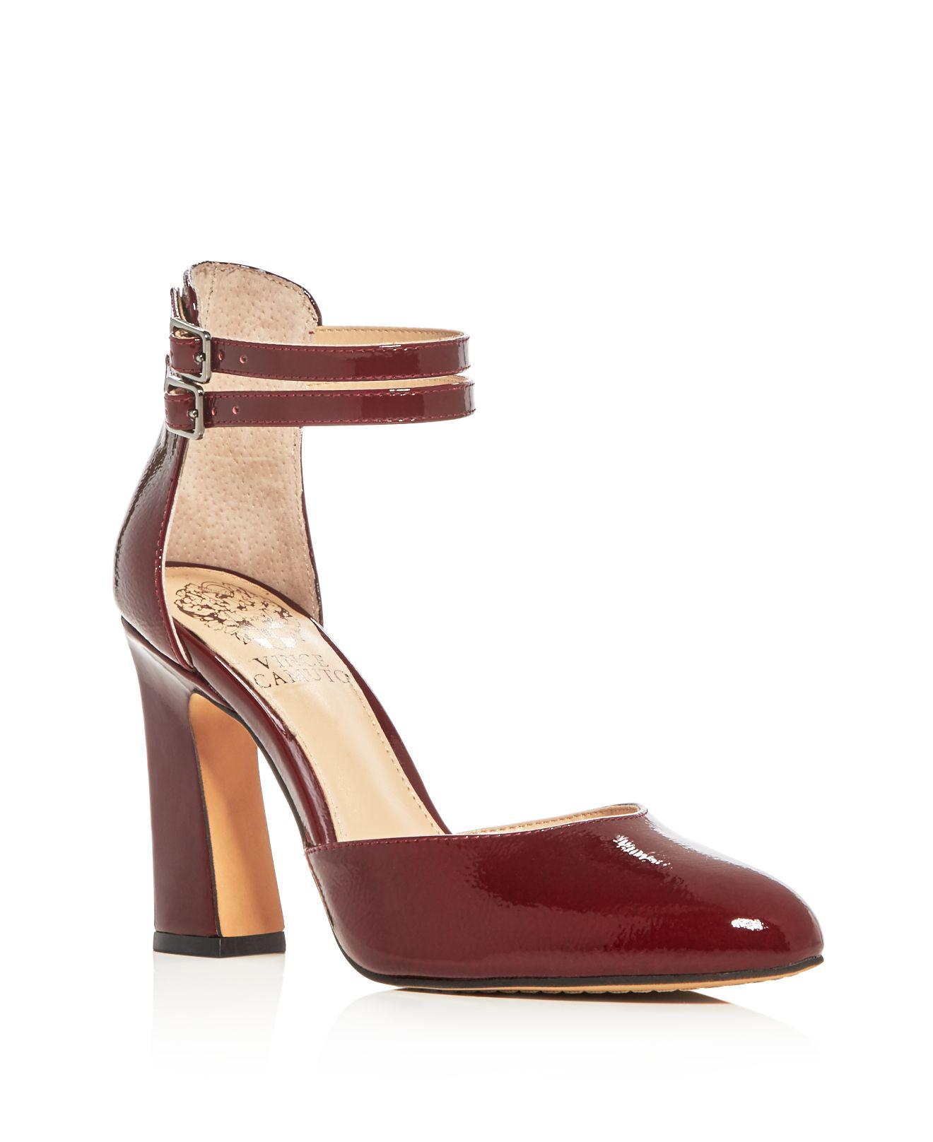 Lyst - Vince Camuto Dorinda Double Ankle Strap Pumps in Red