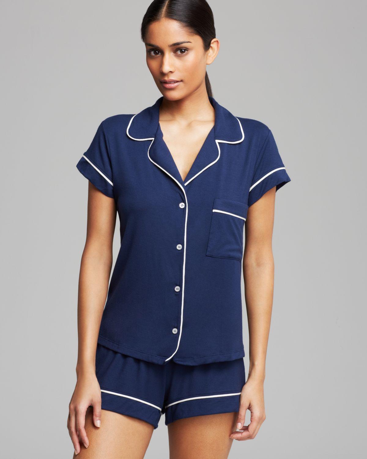 gisele printed short pj set