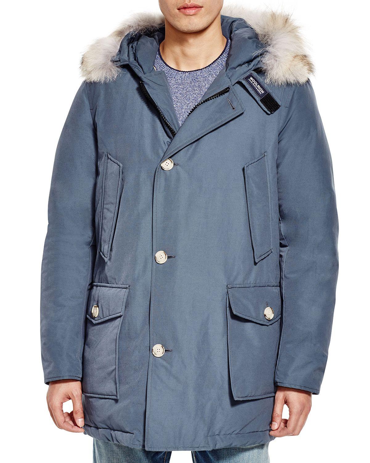 Lyst - Woolrich Arctic Down Parka in Blue for Men