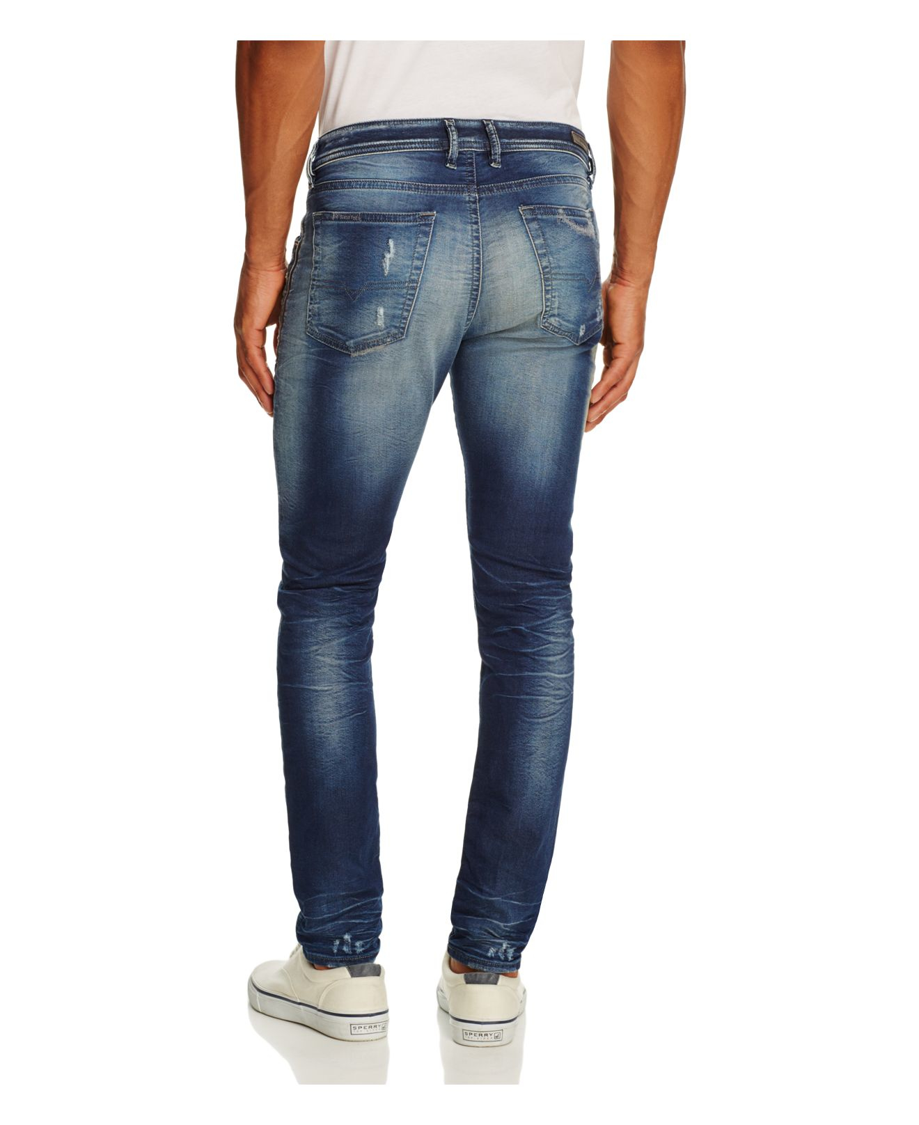 Lyst - Diesel Spender Jogger Jeans in Blue for Men