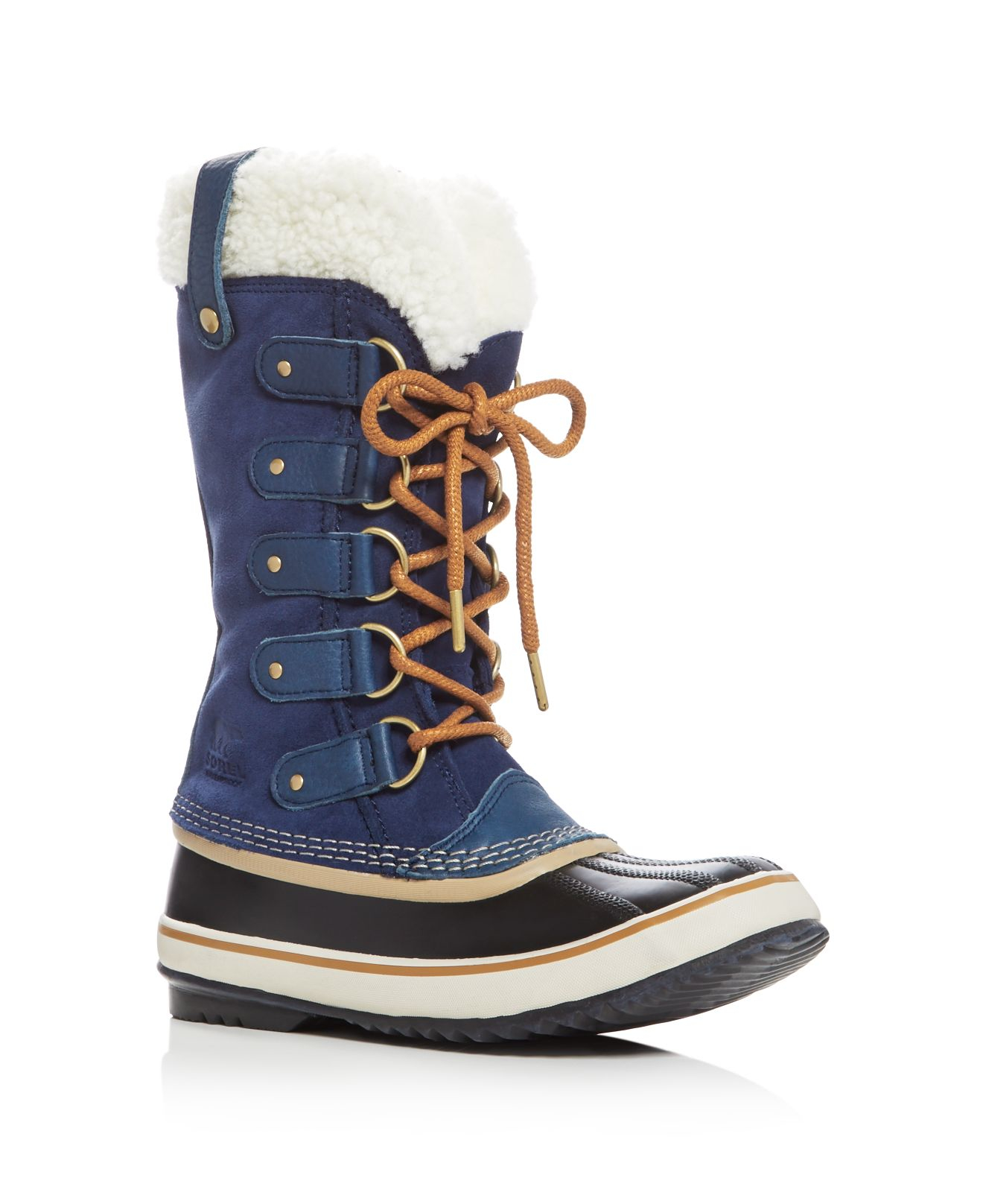 sorel blue laces