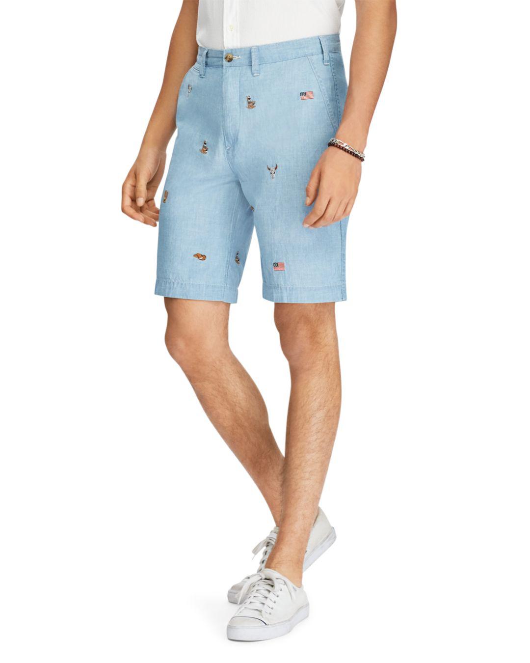 ralph lauren relaxed fit chino shorts