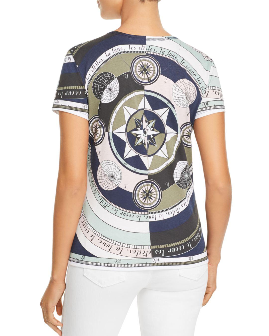 tory burch t shirt logo