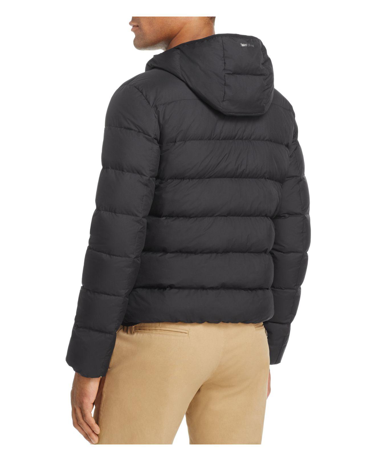 Lyst - Herno Laminar Ultra-lightweight Hooded Jacket in Black for Men