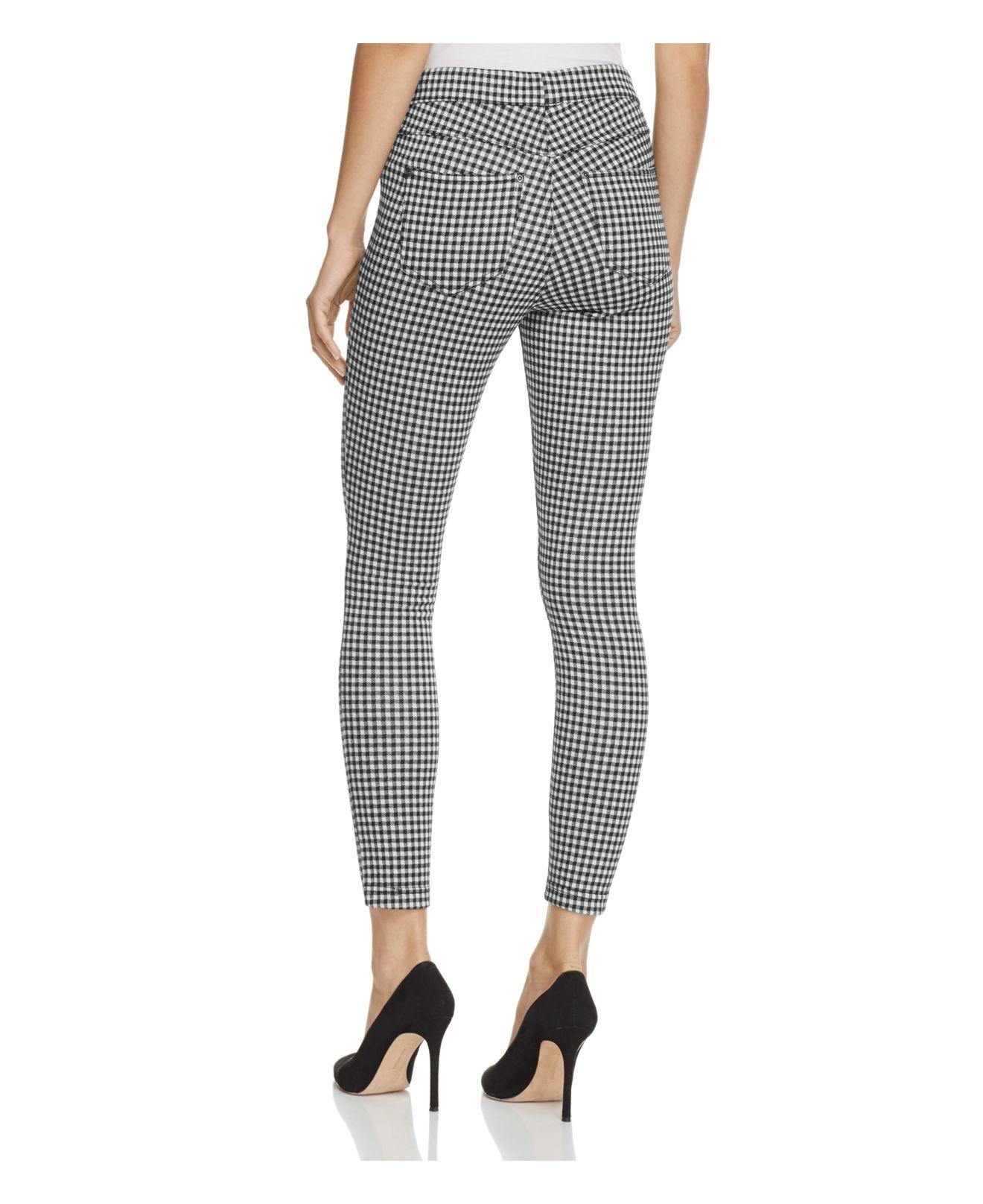 gingham leggings