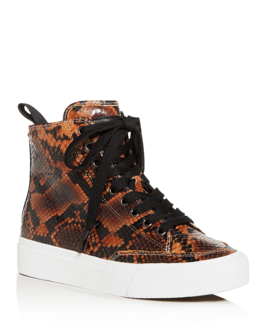 rag and bone snakeskin sneakers