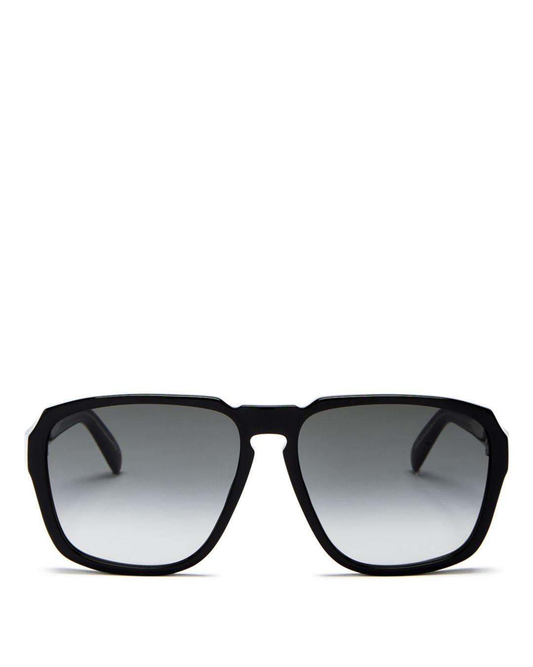 Givenchy Mens Square Sunglasses In Black Lyst 