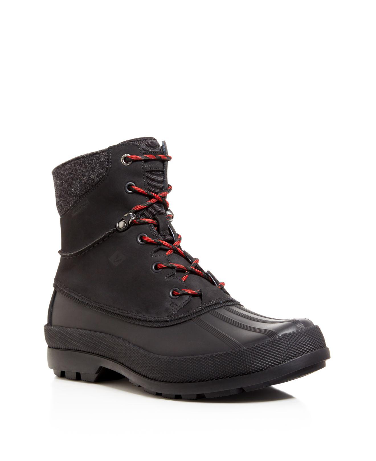 men's thermo adventure waterproof winter boots with vibram arctic grip