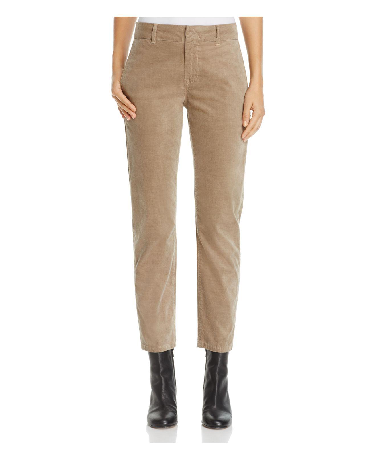 Lyst - Vince Corduroy Chino Pants in Natural