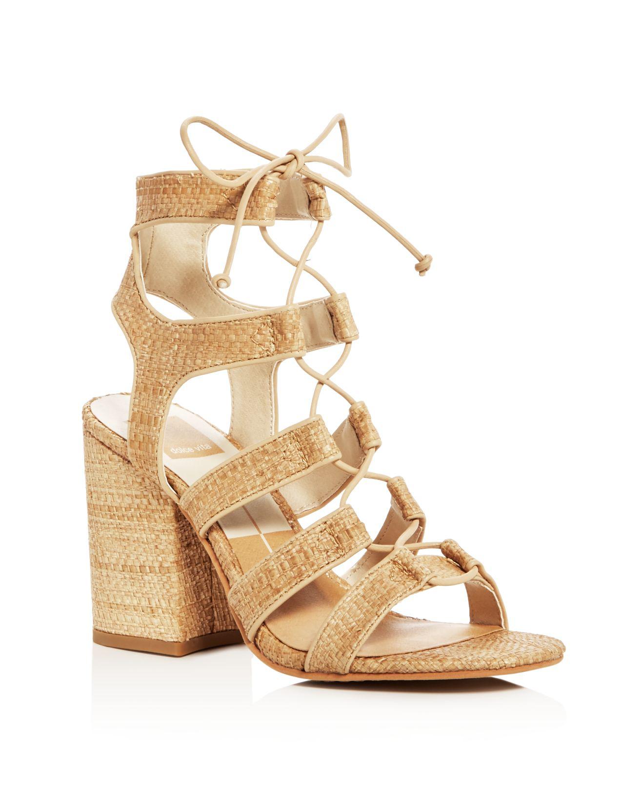 dolce vita block heel sandals