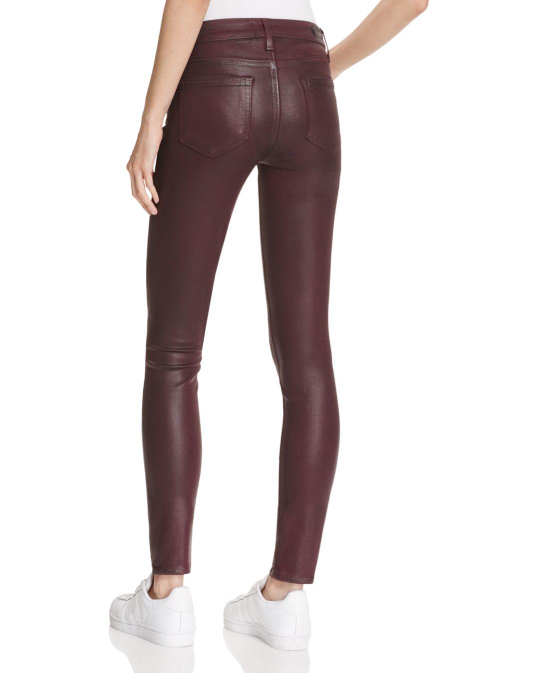 ladies coated jeans