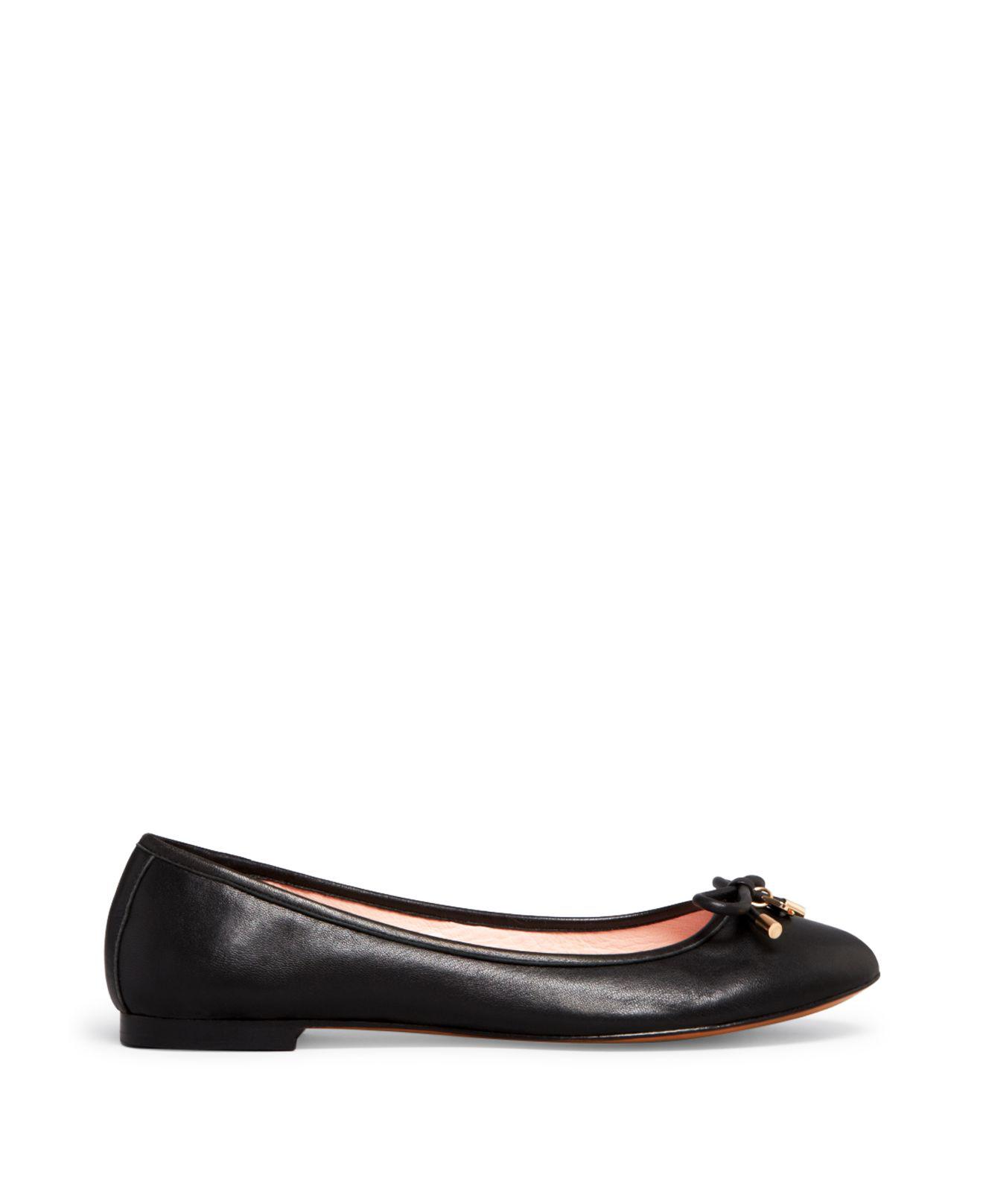 Lyst - Kate Spade New York Willa Bow Ballet Flats in Black