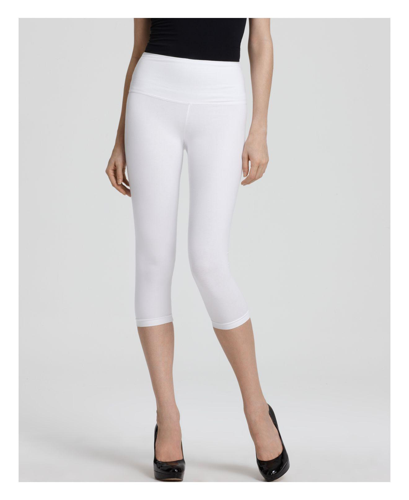 Lyssé Capri Leggings in White Lyst