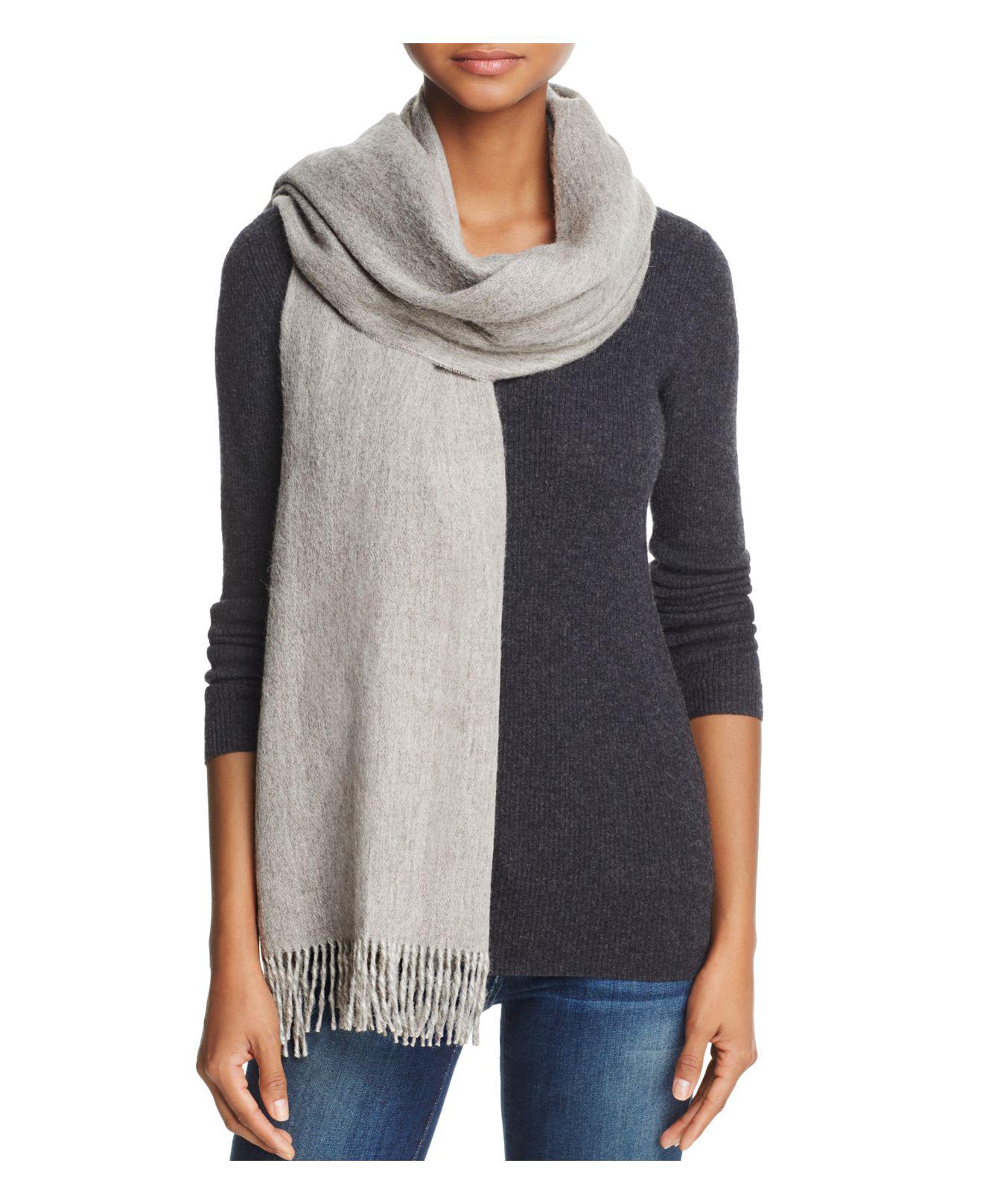 Lyst - Max Mara Cecina Scarf in Gray