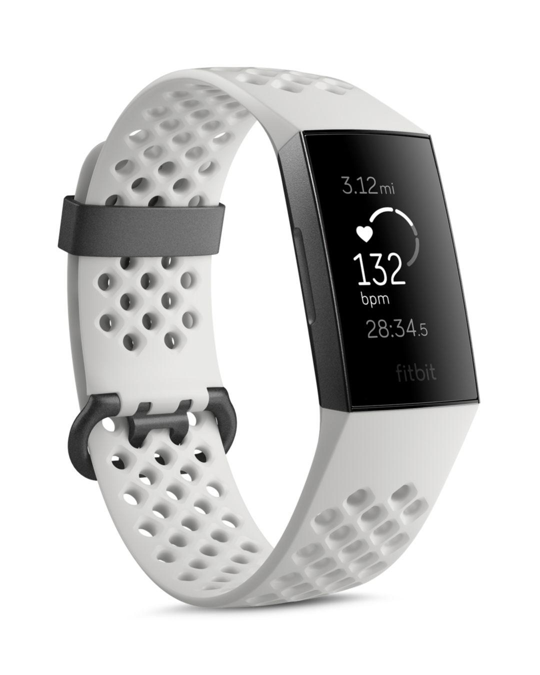 Lyst - Fitbit Charge 3 Special Edition in White for Men