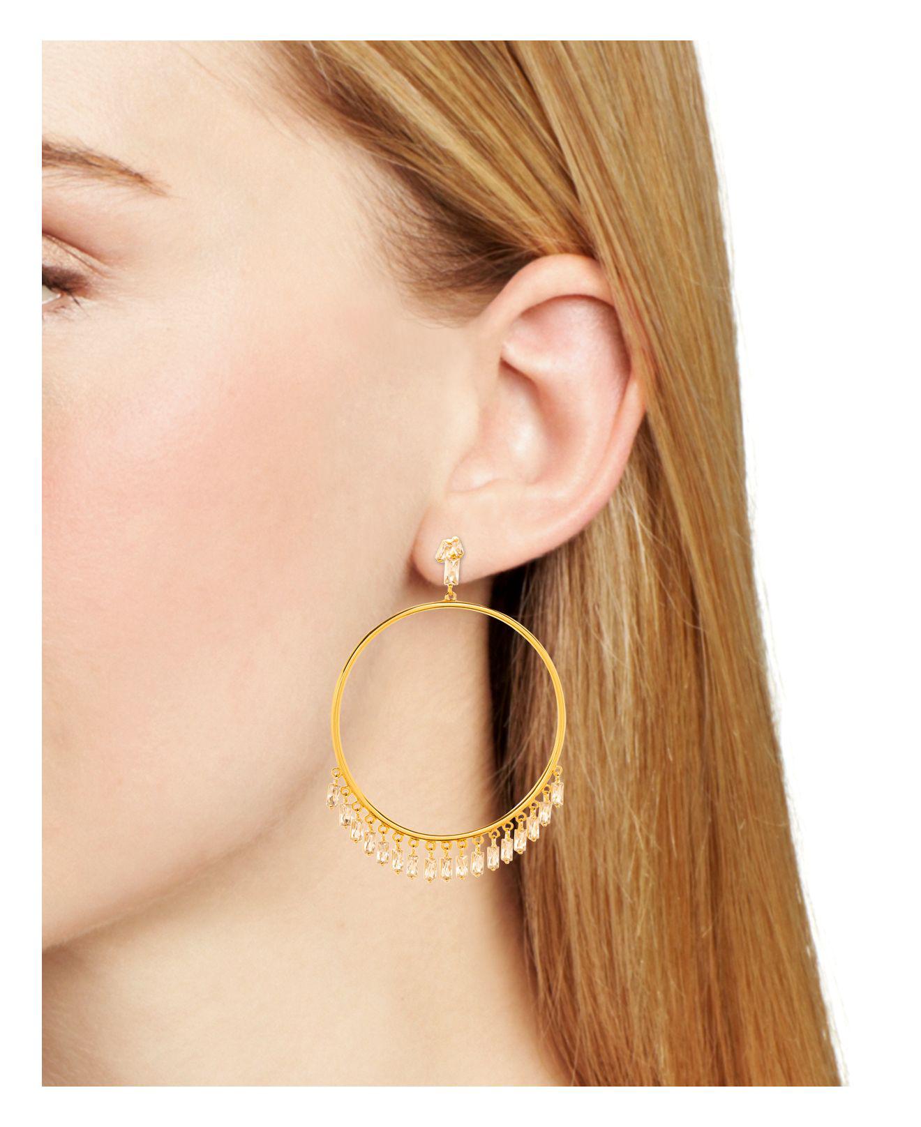 Lyst Gorjana Amara Hoop Earrings In Metallic Gallery