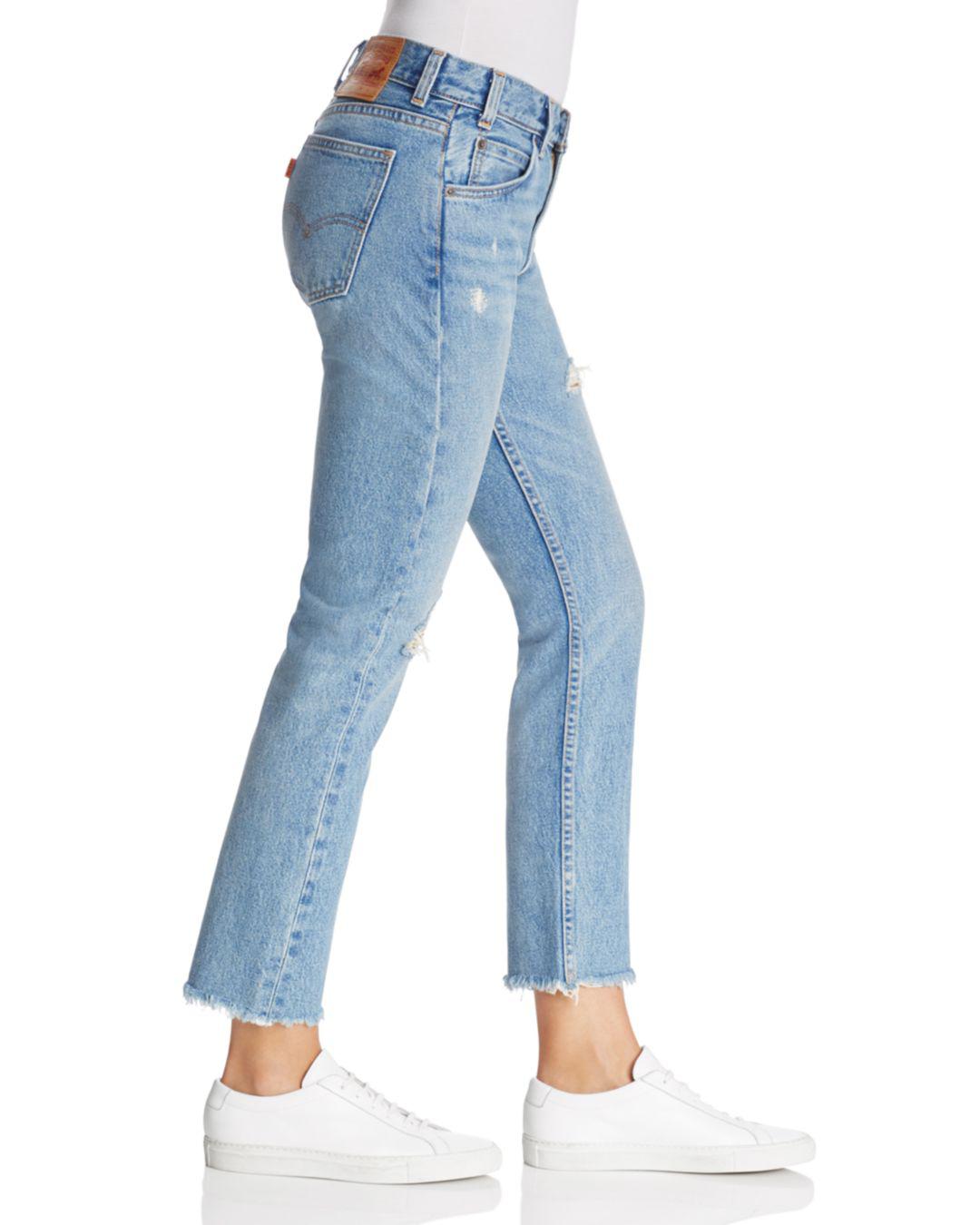 levi's 505c cropped jean