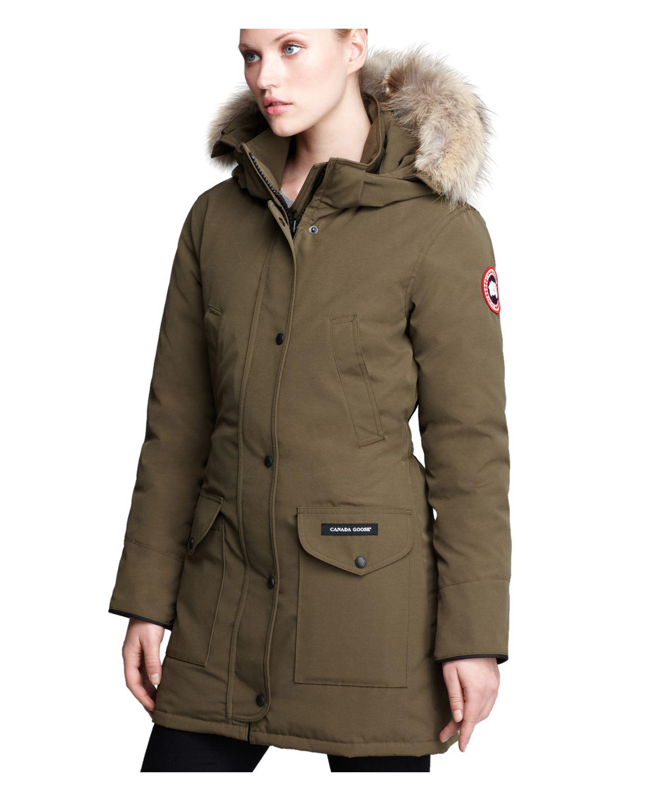 canada goose trillium parka grå canada goose trillium parka grå